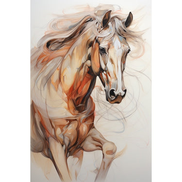 dessin cheval peinture